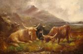 GILLMAN W,A Highland landscape with highland cattle,Dickins GB 2008-03-15