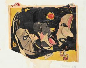 GILLMORE GRAHAM 1963,Untitled - Shoe Faces,1984,Levis CA 2024-03-09