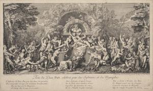 GILLOT Claude 1673-1722,Feste du Dieu Pan, celebrée par des Sylvains et de,Piasa FR 2012-06-07