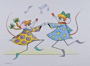 GILLOT Nancy,“Molly and Milly, Dancing Mouse Duo”,Bloomsbury London GB 2009-09-03