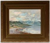 GILMOUR James E 1800-1900,Coastal scene with cloud skudded sky,Anderson & Garland GB 2021-12-12