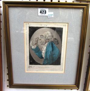 GILRAY James 1756-1815,A Connoiseur,Bellmans Fine Art Auctioneers GB 2014-01-22
