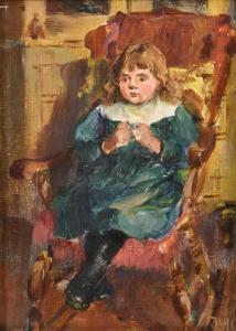 GILROY John William 1868-1944,A young girl,Tennant's GB 2023-01-14