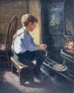 GILROY John William 1868-1944,Granny Toast,David Duggleby Limited GB 2023-12-08