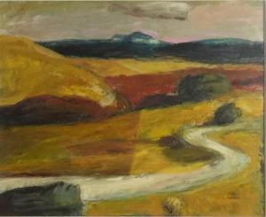 GILROY KEN 1952,Autumn Landscape,Theodore Bruce AU 2018-04-15