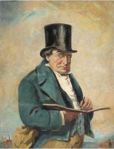 GILROY,Portrait of J.M.W. Turner,20th Century,Christie's GB 2005-04-13