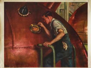 GILROY,POSTER INSIDE THE GUINESS BREWERY,Bellmans Fine Art Auctioneers GB 2021-06-30