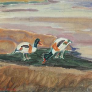 GILS Harald 1893-1972,Landscape with ducks,1931,Bruun Rasmussen DK 2011-11-28