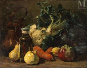 GILSOUL Victor 1867-1939,Composition aux légumes,Millon & Associés FR 2024-01-25
