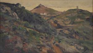 GIMENO ARASA Francisco 1858-1927,PAISAJE,Subarna ES 2024-02-15