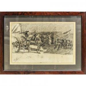 GIMENO 1800-1900,Carro con caballos,1881,Bonanova ES 2017-02-09