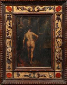 GIMENO 1800-1900,Jeune femme nue de dos dans un intérieur,Kapandji Morhange FR 2020-05-28