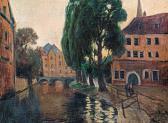 GIMES Lajos 1886-1944,Netherlands city,Nagyhazi galeria HU 2019-03-12