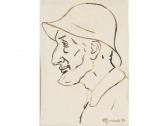 GIMOND Marcel 1894-1961,Portrait de Renoir,1935,Blache FR 2009-06-08