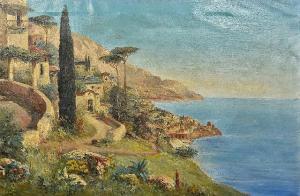 GINELLI 1900-1900,Sorrento, Bay of Naples, Italy,20th century,Rowley Fine Art Auctioneers 2017-11-21