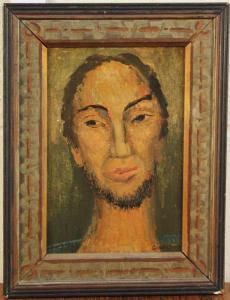 GINESI Edna 1902-1999,Head Study of a Bearded Man,Tooveys Auction GB 2013-03-19