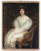Gioia Edoardo 1862-1937,Ritratto femminile,1902,Cambi IT 2015-11-18