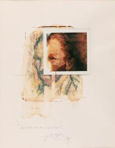 GIOLI Paolo 1942-2022,Van Gogh dietro il quadrato,1981,Finarte IT 2023-10-11