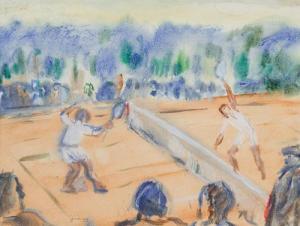 GIORDANO Edoardo 1904-1974,Partita di tennis,Meeting Art IT 2015-12-10