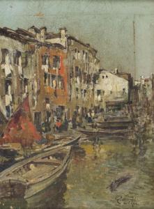 GIORDANO Felice 1880-1964,Canale,Fabiani Arte IT 2017-04-04