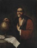 GIORDANO Luca 1634-1705,Héraclite,Christie's GB 2016-09-14