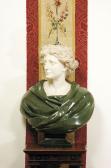 GIORGETTI Antonio,Busto in marmo bianco e in marmo verde,Finarte IT 2006-05-27