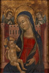 GIOTTO 1266-1337,Madonna con Bambino e Angeli,Finarte IT 2023-11-29