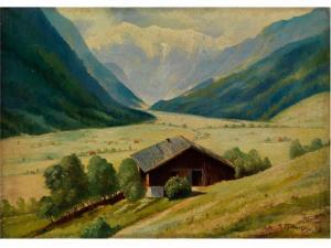 GIOVACCHINI Udvico 1900-1900,Alpenlandschaft,Hampel DE 2010-09-17