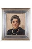 GIOVACCHINI Ulderico 1890-1965,Ritratto di signora con perle,Dams Casa d'Aste IT 2022-04-22