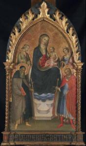 GIOVANNI DI TANI FEI 1400,Madonna con il Bambino con i Santi Antonio Abate,Porro & C. IT 2009-10-21