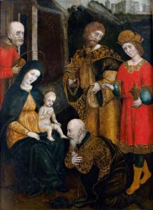 GIOVENONE Girolamo 1486-1555,L'Adoration des Mages,Tajan FR 2012-06-20
