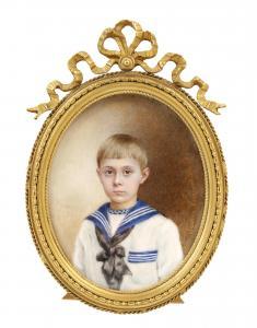 GIRARDIER Jerome,A Young Boy,1896,Bonhams GB 2013-01-09