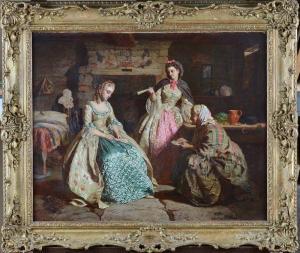 GIRARDOT Ernest Gustave 1840-1904,The Fortune Teller,1866,Bellmans Fine Art Auctioneers 2020-11-24