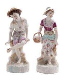 Giraud Henri 1805-1895,Antique porcelain figures,1880,Dallas Auction US 2022-03-02