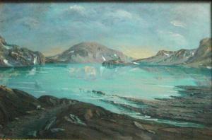 GIRAUD S 1900-1900,Paysage lacustre,1926,Tajan FR 2011-05-05