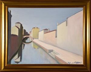 GIROLAMO DE STEFANI 1909-1976,Venezia,1974,Fidesarte IT 2021-06-21