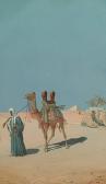 GIROTTO Napoleone 1800-1900,An Arab with a camel in the desert,Bonhams GB 2006-02-07
