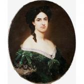 GIROUARD Henriquetta Lucquin 1819-1866,Retrato deDama,1863,Subastas Segre ES 2011-05-24