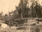 GIROUX André 1801-1879,Bord de rivière à la berge éboulée,Pierre Bergé & Associés FR 2015-03-19