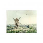 GIROUX André 1801-1879,vue de paris depuis montmartre,1818,Sotheby's GB 2002-06-27
