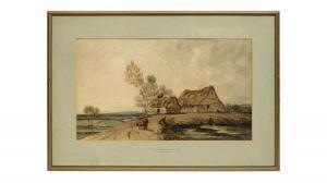 GIRTIN Thomas 1775-1802,View Near Cambridge,1801,Anderson & Garland GB 2023-07-19