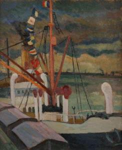 GISELE Ferrandier 1909,Mât et bateaux,Ader FR 2022-03-15