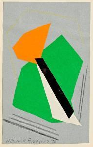 GISEVIUS Werner 1906-1971,Abstract Composition,1970,Morgan O'Driscoll IE 2022-08-08