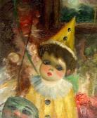 GIUFFRIDA Nino 1924,Boy in Yellow Costume,Ripley Auctions US 2007-10-28
