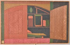 GIULIANI VIN 1930-1976,geometric abstract,1961,Nadeau US 2022-02-05