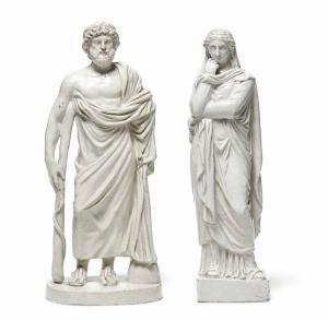 GIUSTINIANI N,Due figurine di divinità classiche,Cambi IT 2022-06-17