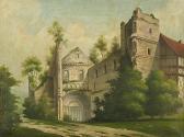 GLäSSNER G,Ansicht der Klosterruine Paulinzella in Thüringen,Galerie Bassenge DE 2014-11-28
