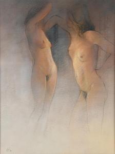 GLADWELL Guy 1946-2014,Nude Studies,1990,Ewbank Auctions GB 2023-03-23