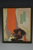 GLADWIN Charles 1900,Chinese Study,5031,Bamfords Auctioneers and Valuers GB 2016-10-26