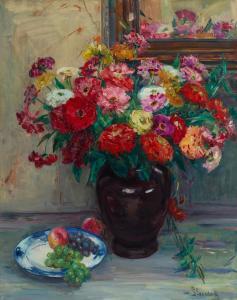 GLANSDORFF Hubert 1877-1963,Floral still life,John Moran Auctioneers US 2023-04-03